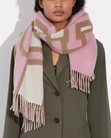 سكارف كوتش كبير وجهين طباعة