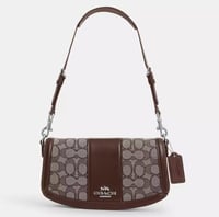 شنطة كوتش كتف اندريا جلد الجاكار