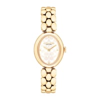 ساعة كوتش نسائية ذهبي