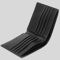 طقم محفظه مع حزام رجالي طباعة الحروف لون رمادي