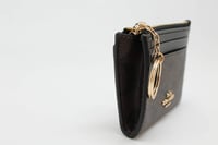 محفظة بطاقات كوتش صغيرة نحيفة سيقنتشر