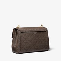 شنطة مايكل كورس ليتا جلدية كروس أسود