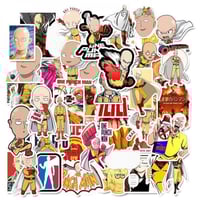 ملصقات رجل اللكمة الواحدة 48 ملصق