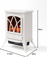 مدفئه بيضاء بمقبض ابيض