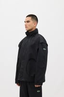 جاكيت رياضي رجالي - أسود - قطن بوليستر منتظم القصة...