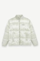 جاكيت منتفخ رجالي - منقوش - رجالي - راحة وعزل من ا...