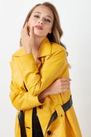 معطف ريتا جلد طبيعي للنساء من DERIZA - أصلي