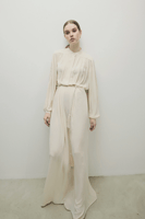 فستان نسائي سهرة ليلى سادة من LATIFA