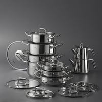 طقم زفاف جامبو بروشاين - فضي لامع - طقم متكامل للط...