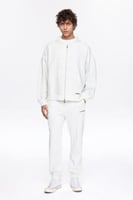 هودي رجالي - أبيض - قطن مريح بستايل عصري - Les Ben...