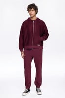 هودي رجالي - بوردو - قطن مريح بستايل عصري - Les Be...