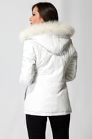 معطف جلد فرو من DERIZA - أصلي