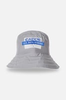 قبعة رمادية للجنسين | دلو كلاسيكية بتفاصيل خياطة م...