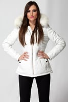 معطف جلد فرو من DERIZA - أصلي