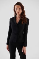 سترة نسائية – أسود – بحزام أنيق – ROMAN – تركي أصل...