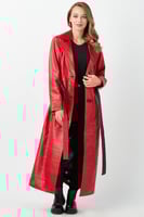 معطف ريتا جلد طبيعي للنساء من DERIZA - أصلي