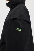 جاكيت رياضي رجالي - أسود - قطن بوليستر منتظم القصة...