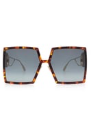 نظارة شمس نسائية مربعة بإطار مزركش من Dior -أصلي