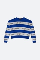 سترة تريكو نسائية – أزرق كرة نارية – أناقة وحيوية...