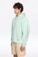 هودي رجالي - نعناعي - قطن مريح بستايل عصري - Les B...