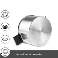 طقم أواني كاراكا أشيان - ستانلس ستيل 18/10 - مقابض...