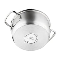 طقم أواني طهي جامبو مايرا - فضي ستيل - طهي صحي وعم...