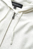 هودي رجالي - أبيض - قطن مريح بستايل عصري - Les Ben...