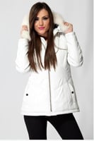 معطف جلد فرو من DERIZA - أصلي