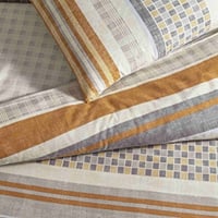 طقم غطاء لحاف قطن - ناعم وصحي لغرفة النوم - 4 قطع...