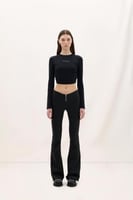 بنطال جلدي 101 – أسود – جلد طبيعي – نسائي – LES BE...