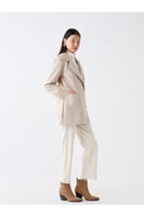 معطف نسائي كريمي مبطن من Lc-waikiki - أصلي