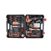 شنطة أدوات متكاملة 55 قطعة من دينكس (دريل + أدوات...