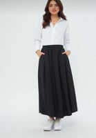 تنوره مدرسية اسود