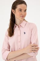 قميص نسائي بولو وردي