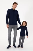 قميص بولو كحلي