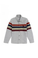 قميص بولو رمادي