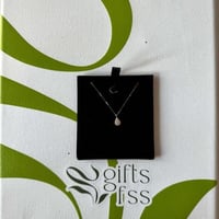 سلسال ذهب عيار 18 || على شكل قطرة ماء - لمسة ناعمة