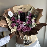 سلسال ذهب عيار 18 || على شكل قطرة ماء - لمسة ناعمة