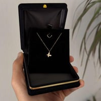 سلسال ذهب عيار 18 – فراشة الأناقة