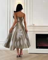 فستان زيتي توب