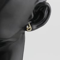 حلق ذهب بتصميم موسيقي - عيار 18