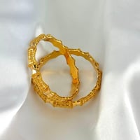 غوايش ذهب خلية النحل كويتي - 19 سم