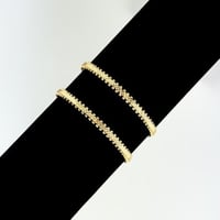 غوايش ذهب دق الخط السريع جديدة صب سلك - عيار 21