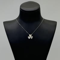 عقد ذهب ابيض - عيار18