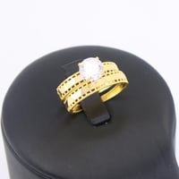 خاتم ذهب توينز نيو فاشيون عيار 21