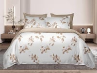 مفرش جولدن صيفي مزدوج قطن تنسل 6 قطع