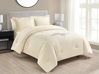 مفرش صيفي مودر اوف وايت مفرد من خامة القطن المطرز...