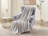 بطانية دفء شتوي سادة مقاس مفرد ونص