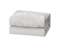 مفرش دارنل صيفي مزدوج من خامة القطن مطرز 8قطع