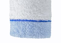 روب استحمام أطفال عمر 3 إلى 4 سنوات - أبيض و أزرق